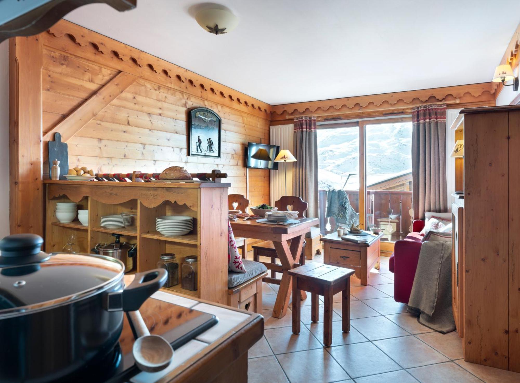 Residence Pierre & Vacances Premium Les Alpages De Reberty Les Menuires Exteriör bild