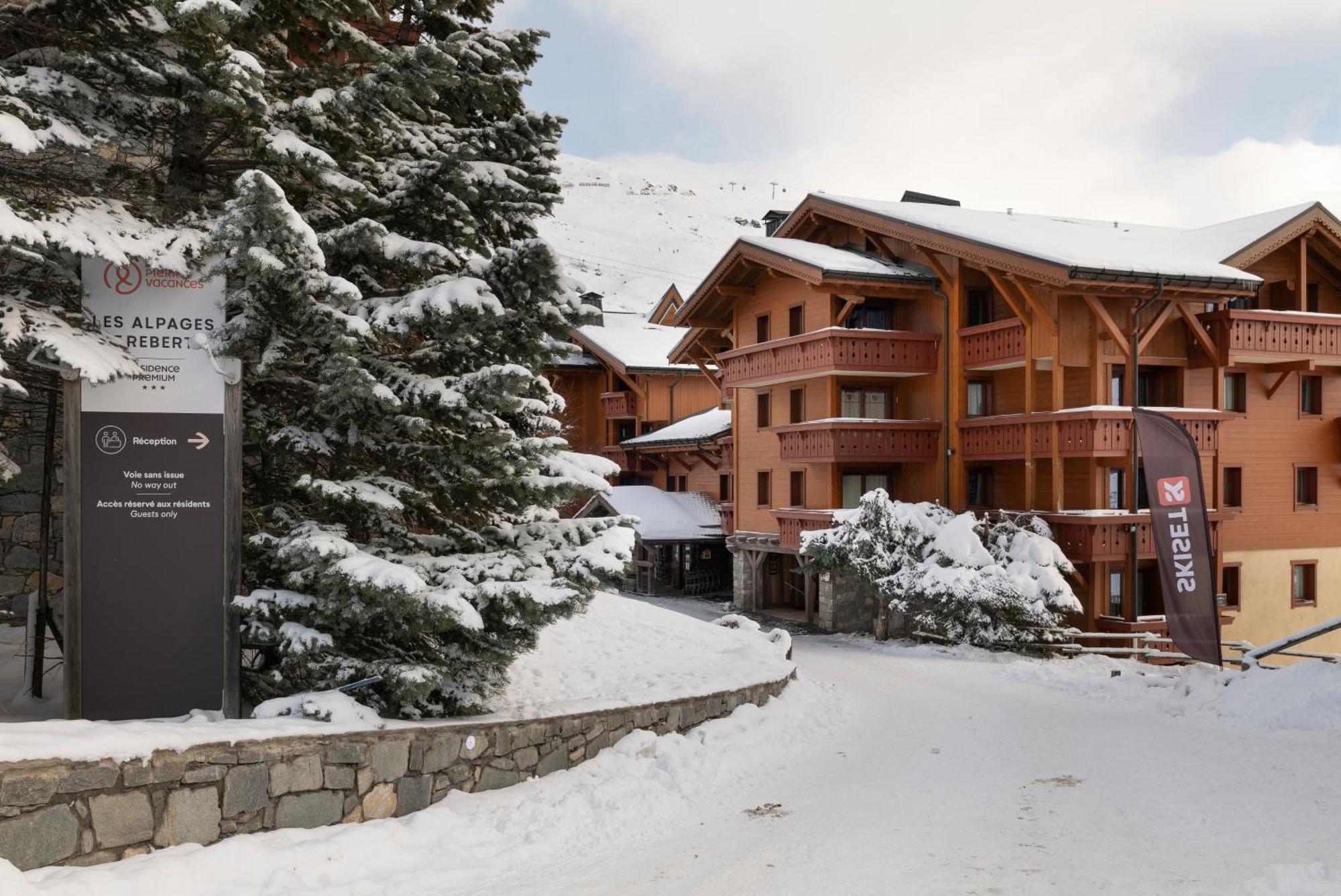 Residence Pierre & Vacances Premium Les Alpages De Reberty Les Menuires Exteriör bild