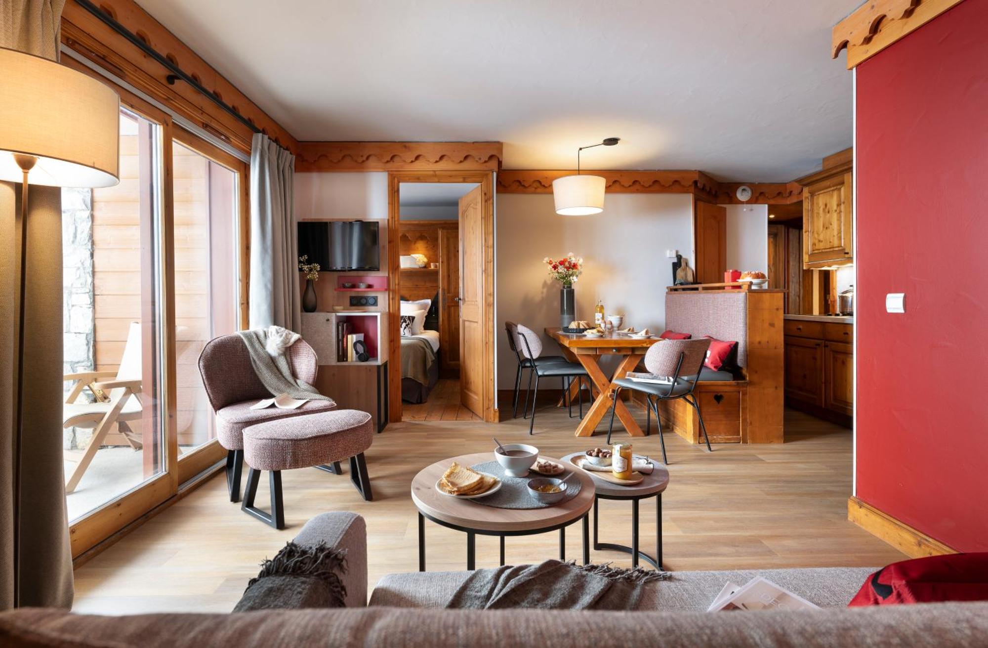 Residence Pierre & Vacances Premium Les Alpages De Reberty Les Menuires Exteriör bild